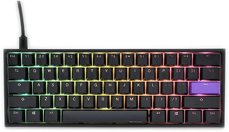 10. Ducky One 2 Mini - best keyboards for gifts