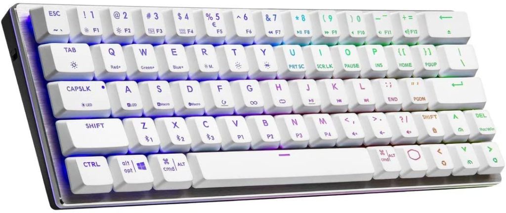 7. Cooler Master SK622 Wireless 60% - best keyboards for gifts