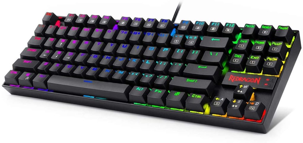4.  Redragon K552 Mechanical Gaming - best keyboards for gifts