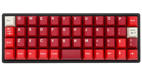 40% Keyboard Layout