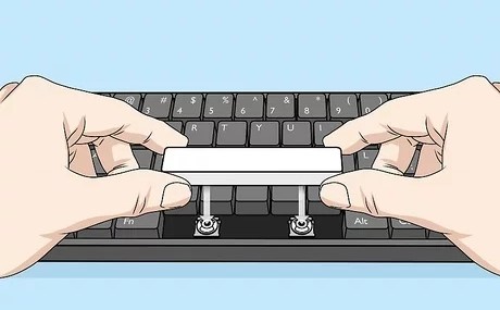 How to remove spacebar on a keyboard