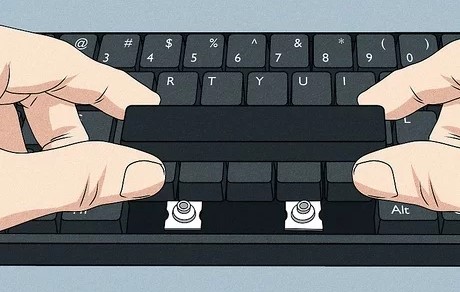 Putting spacebar back