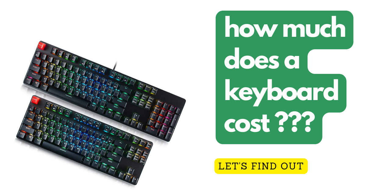 how much does a keyboard cost
