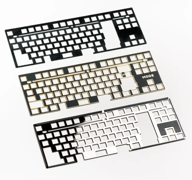 Material Choices for Keyboard Plates